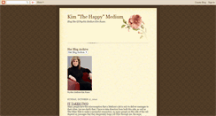 Desktop Screenshot of kimthehappymedium.blogspot.com