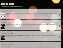 Tablet Screenshot of killerb3movie.blogspot.com