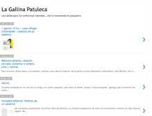 Tablet Screenshot of lagallinapatuleca.blogspot.com