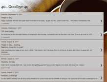 Tablet Screenshot of 40bye40.blogspot.com