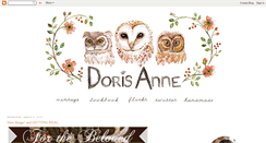 Desktop Screenshot of dorisanne.blogspot.com