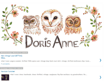 Tablet Screenshot of dorisanne.blogspot.com