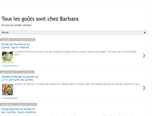 Tablet Screenshot of lesgoutsdebarbara.blogspot.com