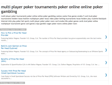 Tablet Screenshot of multiplayerpokertournaments.blogspot.com