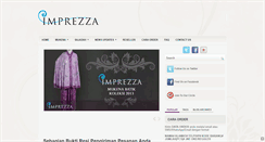 Desktop Screenshot of imprezzabatik.blogspot.com