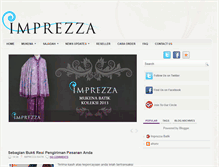 Tablet Screenshot of imprezzabatik.blogspot.com