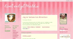 Desktop Screenshot of livetenligtmaldis.blogspot.com