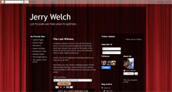 Desktop Screenshot of jerrywelch.blogspot.com