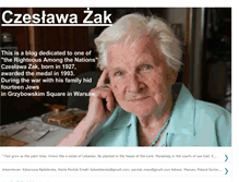 Tablet Screenshot of czeslawazaken.blogspot.com