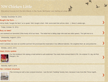 Tablet Screenshot of nwchickenlittle.blogspot.com