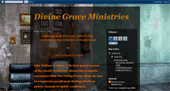 Desktop Screenshot of divinegraceministries2010.blogspot.com