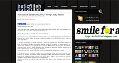 Desktop Screenshot of hafizfillah.blogspot.com