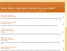Tablet Screenshot of negocioseninternet-byron.blogspot.com