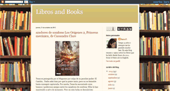 Desktop Screenshot of librosandbooks.blogspot.com