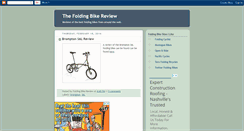 Desktop Screenshot of folding-bikes.blogspot.com