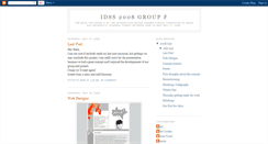 Desktop Screenshot of idss2008-f.blogspot.com