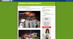 Desktop Screenshot of crucerosinternacionales.blogspot.com
