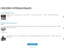 Tablet Screenshot of crucerosinternacionales.blogspot.com