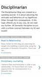 Mobile Screenshot of disciplinarian.blogspot.com