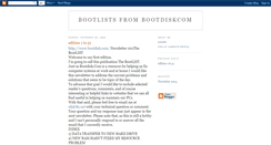 Desktop Screenshot of bootlists.blogspot.com