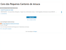 Tablet Screenshot of corodospequenoscantoresdearouca.blogspot.com