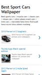 Mobile Screenshot of bestsports-cars.blogspot.com
