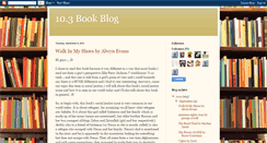 Desktop Screenshot of 103bookblog.blogspot.com