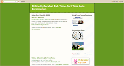 Desktop Screenshot of hyderabadcity-jobs.blogspot.com