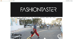 Desktop Screenshot of fashiontaster.blogspot.com