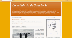 Desktop Screenshot of lasabiduriadesancho-dos.blogspot.com