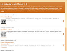 Tablet Screenshot of lasabiduriadesancho-dos.blogspot.com