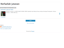 Tablet Screenshot of norfazilah-jutawanharta.blogspot.com