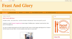 Desktop Screenshot of feastandglory.blogspot.com