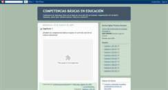 Desktop Screenshot of competenciasbasicas.blogspot.com