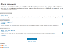 Tablet Screenshot of discopancakes.blogspot.com