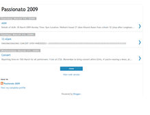 Tablet Screenshot of kepassionato2009.blogspot.com