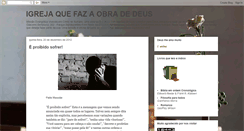 Desktop Screenshot of missaovivendoemcristo.blogspot.com