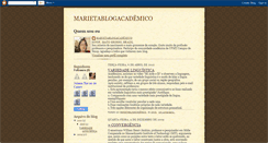 Desktop Screenshot of marietablogacademico.blogspot.com