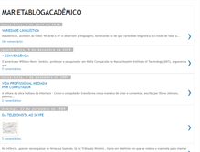 Tablet Screenshot of marietablogacademico.blogspot.com
