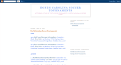 Desktop Screenshot of northcarolinasoccertournaments.blogspot.com