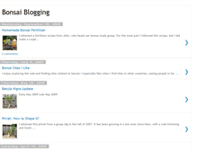 Tablet Screenshot of bonsaiblogging.blogspot.com