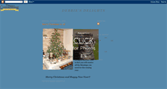 Desktop Screenshot of debbiesdelights.blogspot.com