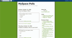 Desktop Screenshot of myspace-polls.blogspot.com