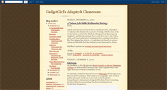 Desktop Screenshot of adaptechclassroom.blogspot.com