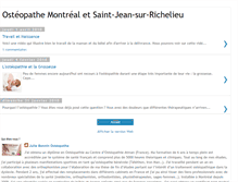 Tablet Screenshot of montreal-osteopathie.blogspot.com