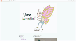 Desktop Screenshot of hatebutterflies.blogspot.com