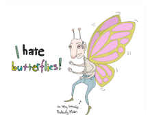 Tablet Screenshot of hatebutterflies.blogspot.com