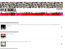 Tablet Screenshot of kyliebignell.blogspot.com