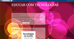 Desktop Screenshot of educar-com-tecnologia.blogspot.com