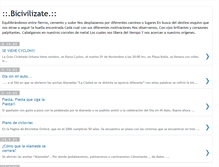 Tablet Screenshot of bicivilizate.blogspot.com